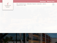 Tablet Screenshot of flamingohotels.com